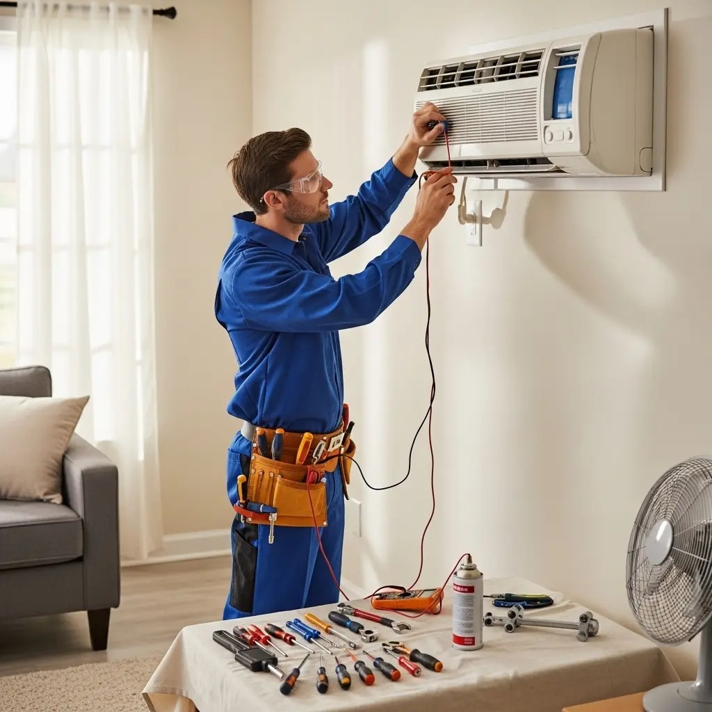 Erenler Hotpoint Hotpoint klima gaz dolumu ve bakım – Enerji verimliliği artırıldı. - Teknik servis örneği
